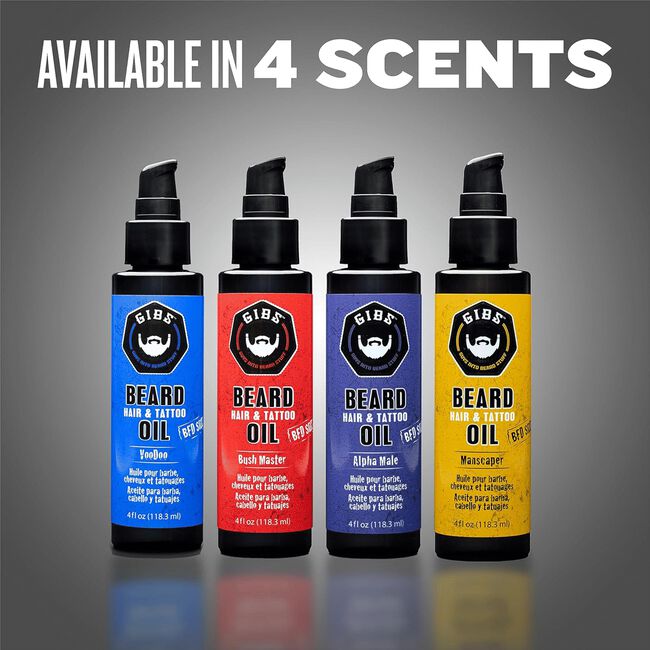 Alpha Male Beard, Hair & Tattoo Oil