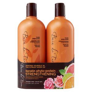 Keratin Phyto-Protein Shampoo, Conditioner Liter Duo