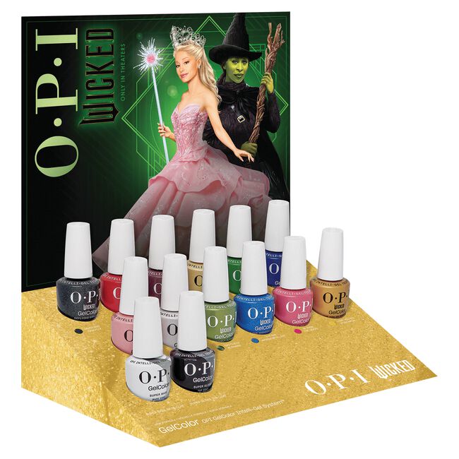Wicked Holiday GelColor Chipboard Display
