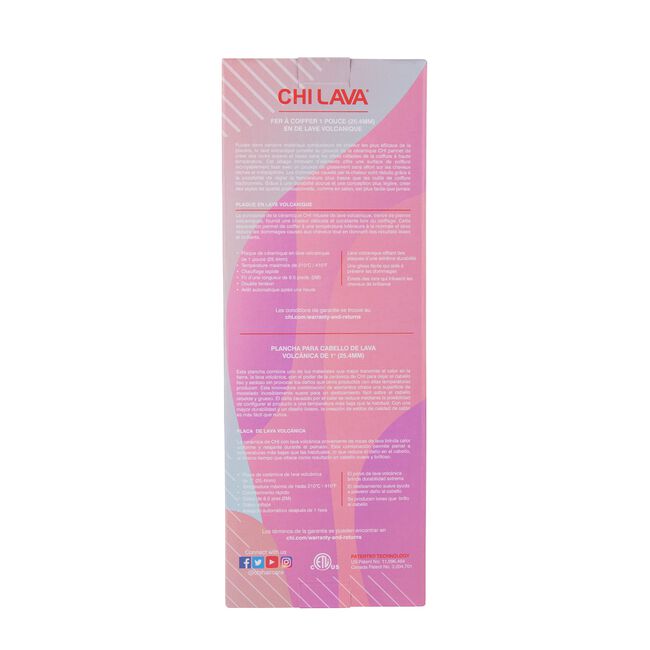 Peach Fuzz Volcanic Lava 1 Inch Hairstyling Iron
