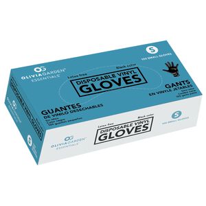 Black Vinyl Gloves Small - 100 Count