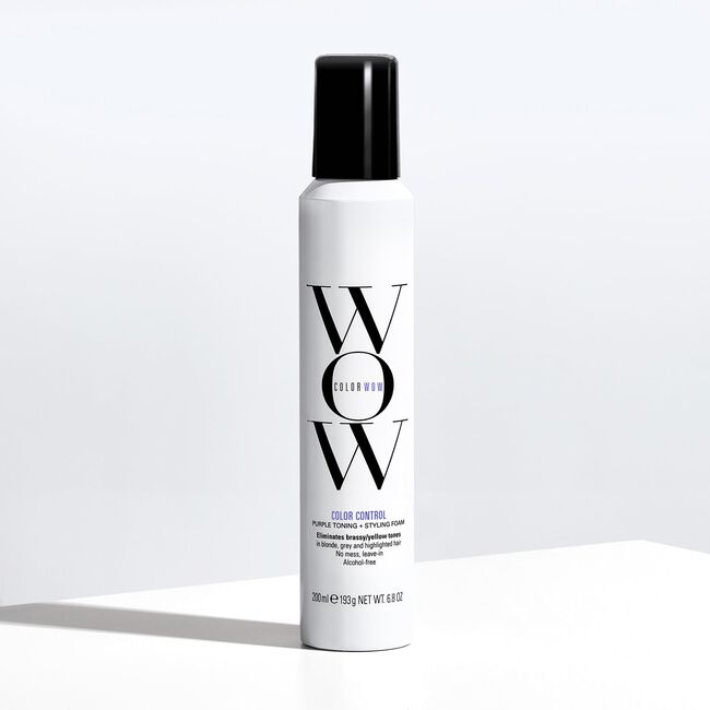 Color Control Blue Toning + Styling Foam for Dark Hair