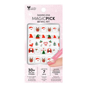 Holly Jamboree Magic Pick 3D Nail Art Stickers