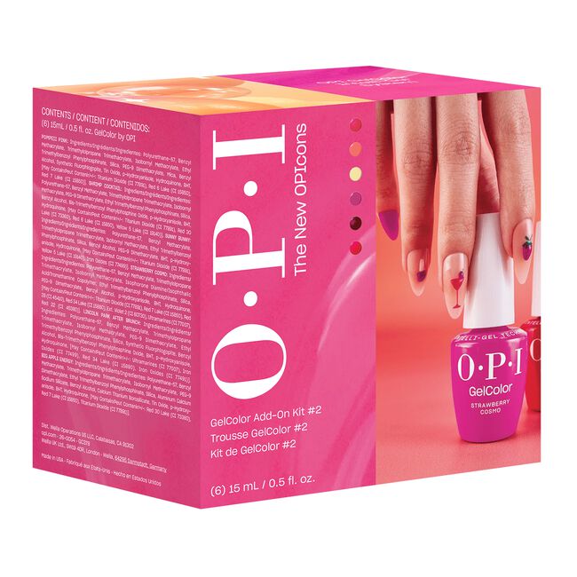 The New OPIcons GelColor Add On Kit 2