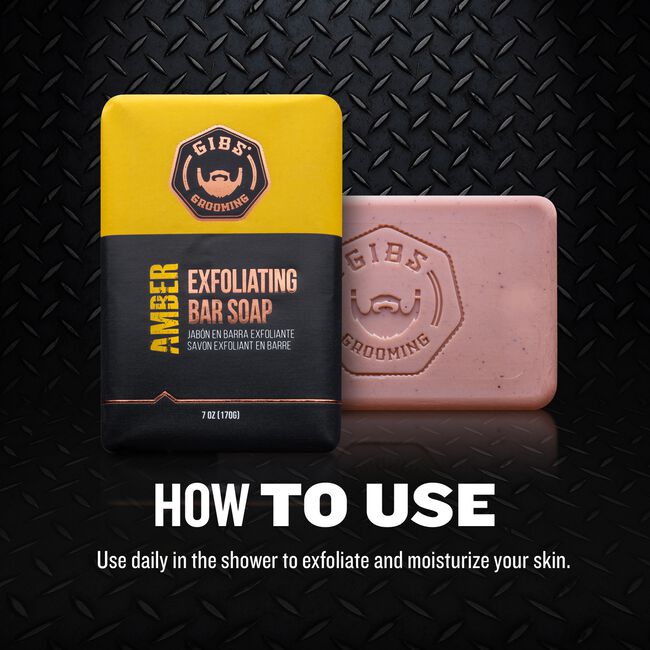 Amber Exfoliating Bar Soap