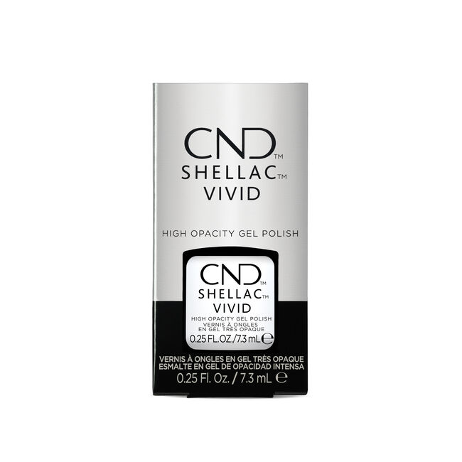 701 White Gloves Shellac Vivid High Opacity Gel Polish