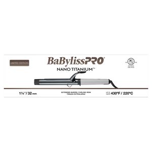 Matte Gray Nano Titanium 1.25 Inch Extended Barrel Curling Iron