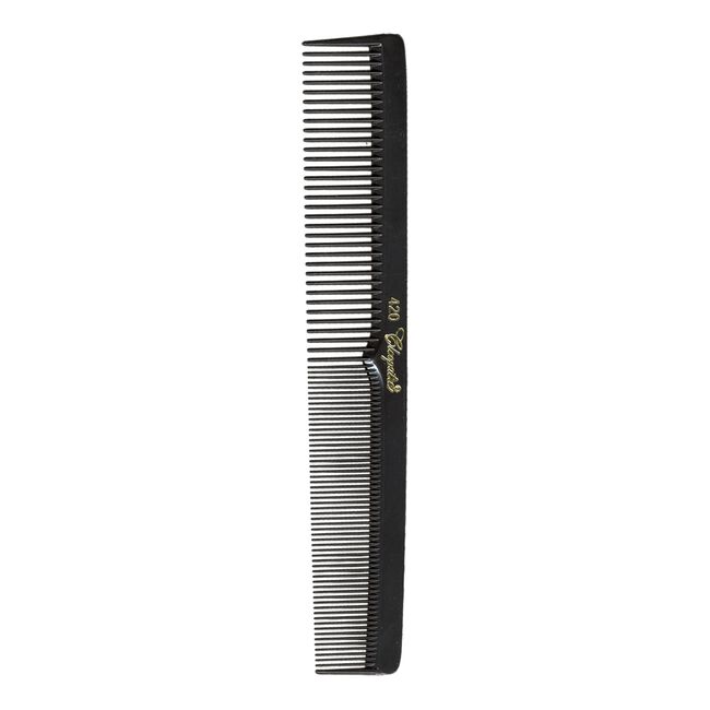 Black Flat Finger Wave Comb Pack