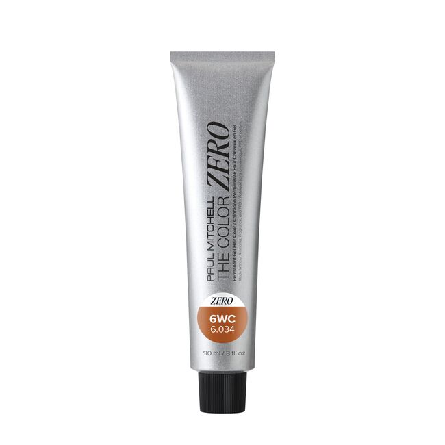 6WC Warm Copper The Color Zero Permanent Gel Hair Color