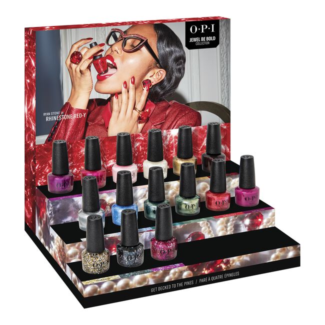Jewel Be Bold Nail Lacquer Display
