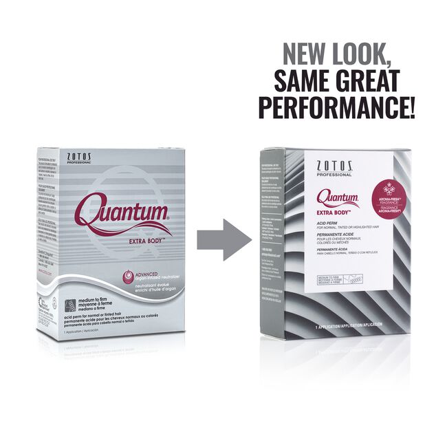 Quantum Extra Body Acid Perm for Normal, Tinted or Highlighted Hair