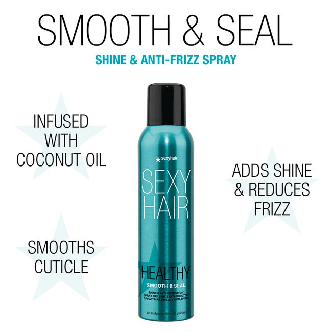 Healthy Sexy Hair Smooth & Seal Shine & Anti-Frizz Spray