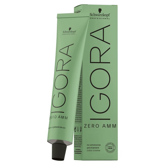 1-0 Black Natural IGORA Zero Amm No Ammonia Permanent Color Creme