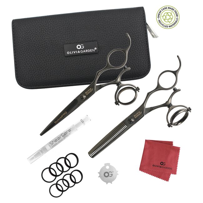 SwivelPro Titanium 6 Inch Shear with Thinner