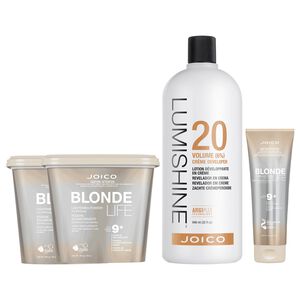 BlondLife Creme, Powder Lightener, Lumishine Creme Developer