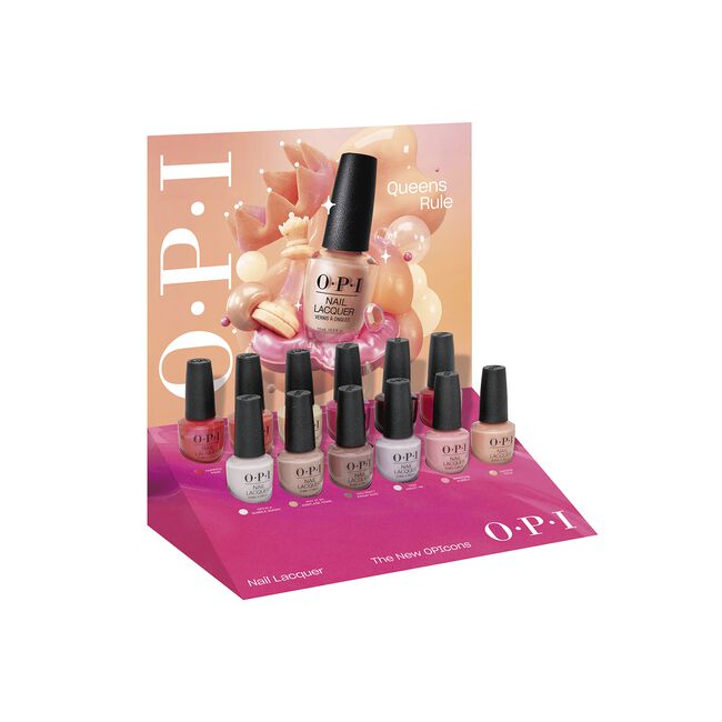 The New OPIcons Nail Lacquer Display