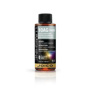 10AG Ash Gold Lightest Blonde LumiShine Demi-Permanent Liquid Hair Color