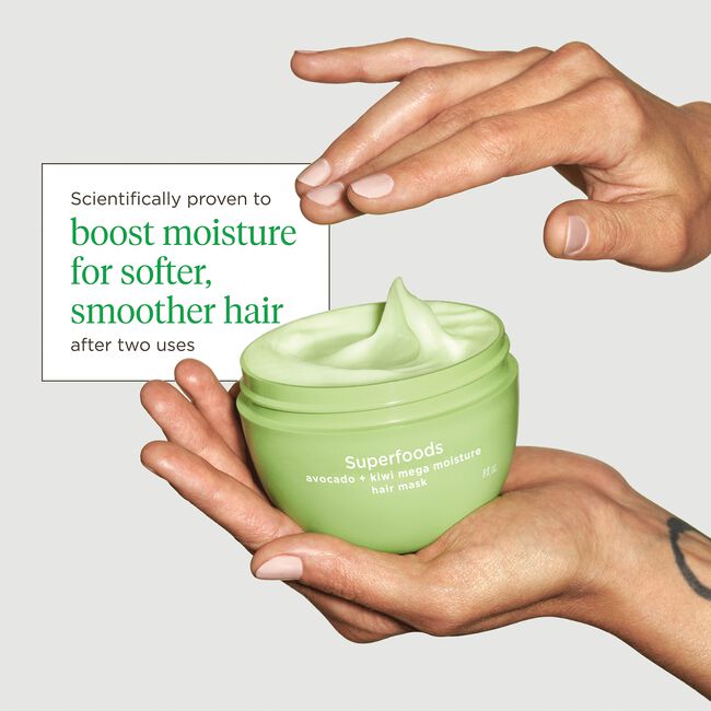 Superfoods Avocado & Kiwi Mega Moisture Hair Mask