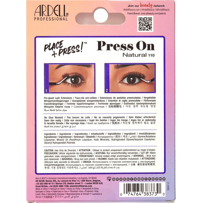 Press On Overlash Natural #110