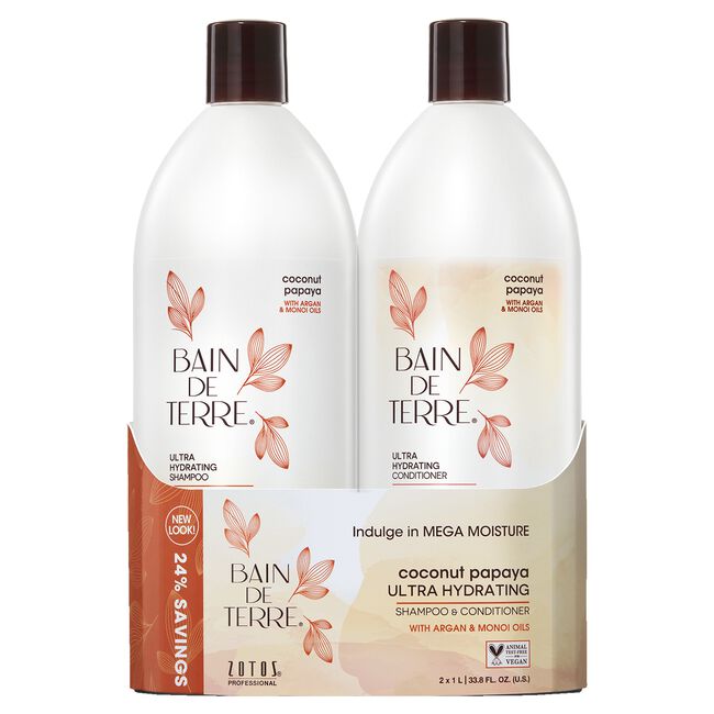 Coconut Papaya Ultra Hydrating Liter Duo