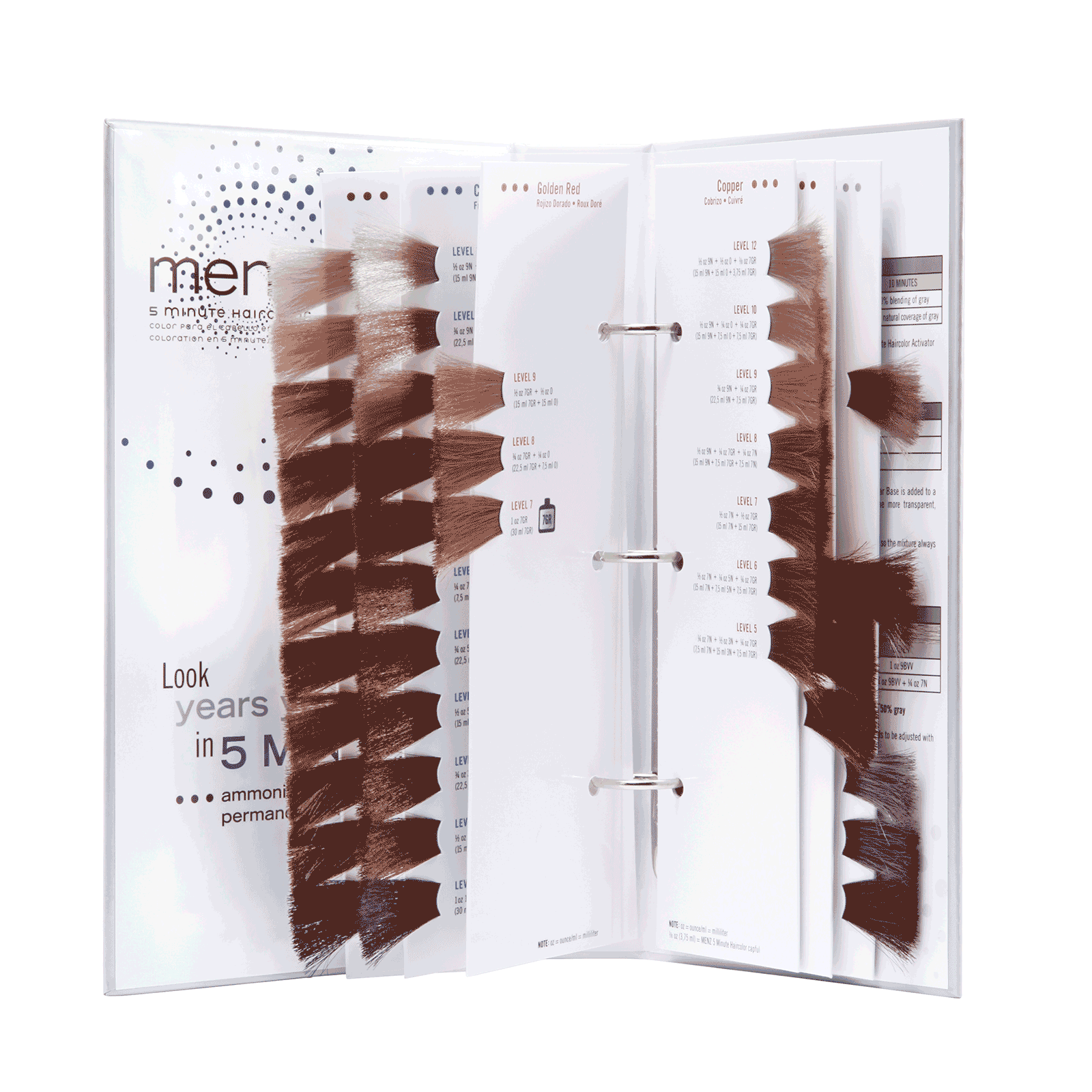 Hair Color Chart Book