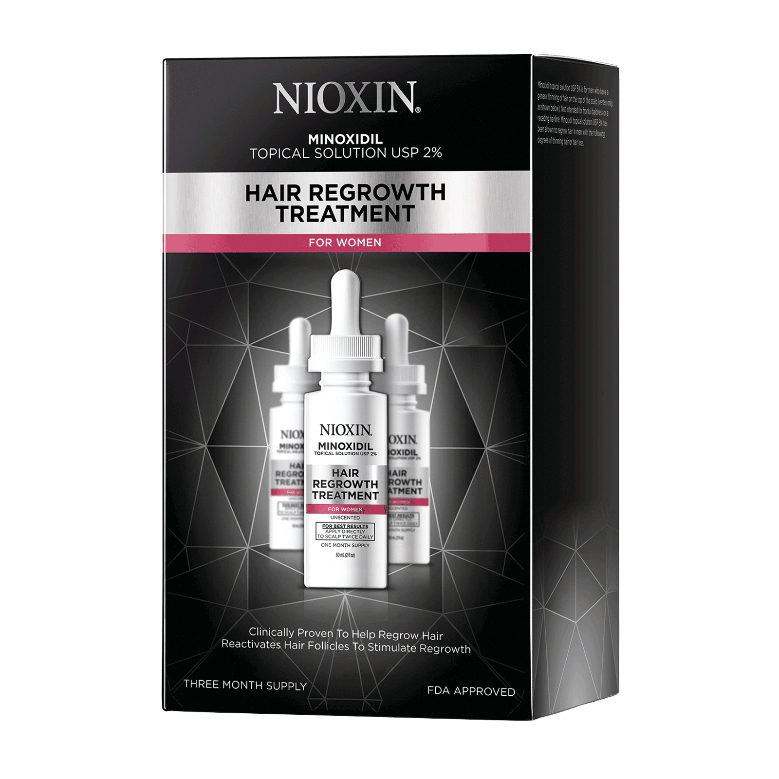 Hair Regrowth Treatment - Womens 90 Day Supply - Nioxin | CosmoProf Hair Regrowth Treatment - Womens 90 Day Supply - Nioxin | CosmoProf