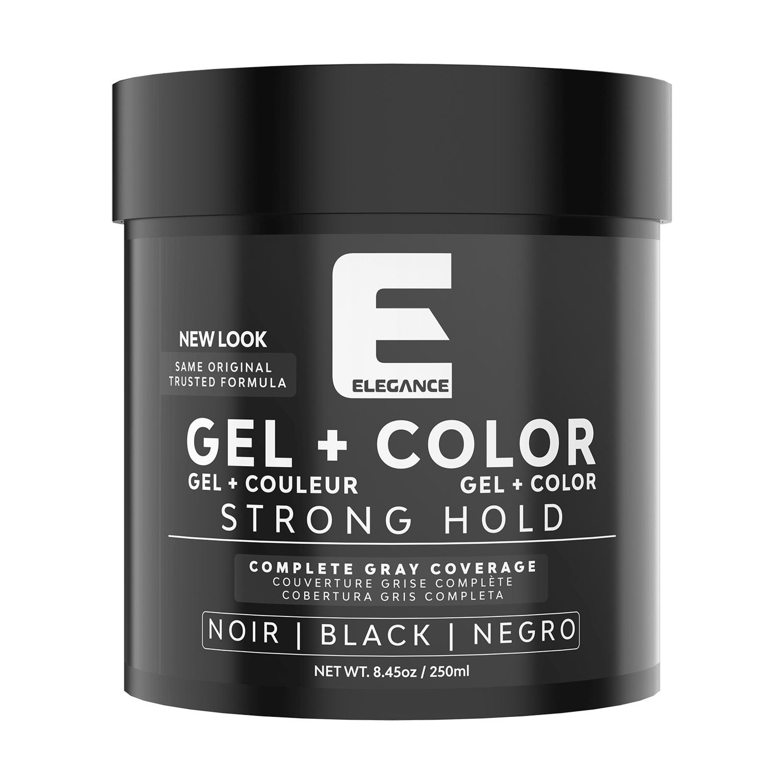 Hair Styling Gel plus Color - Black - Elegance | CosmoProf