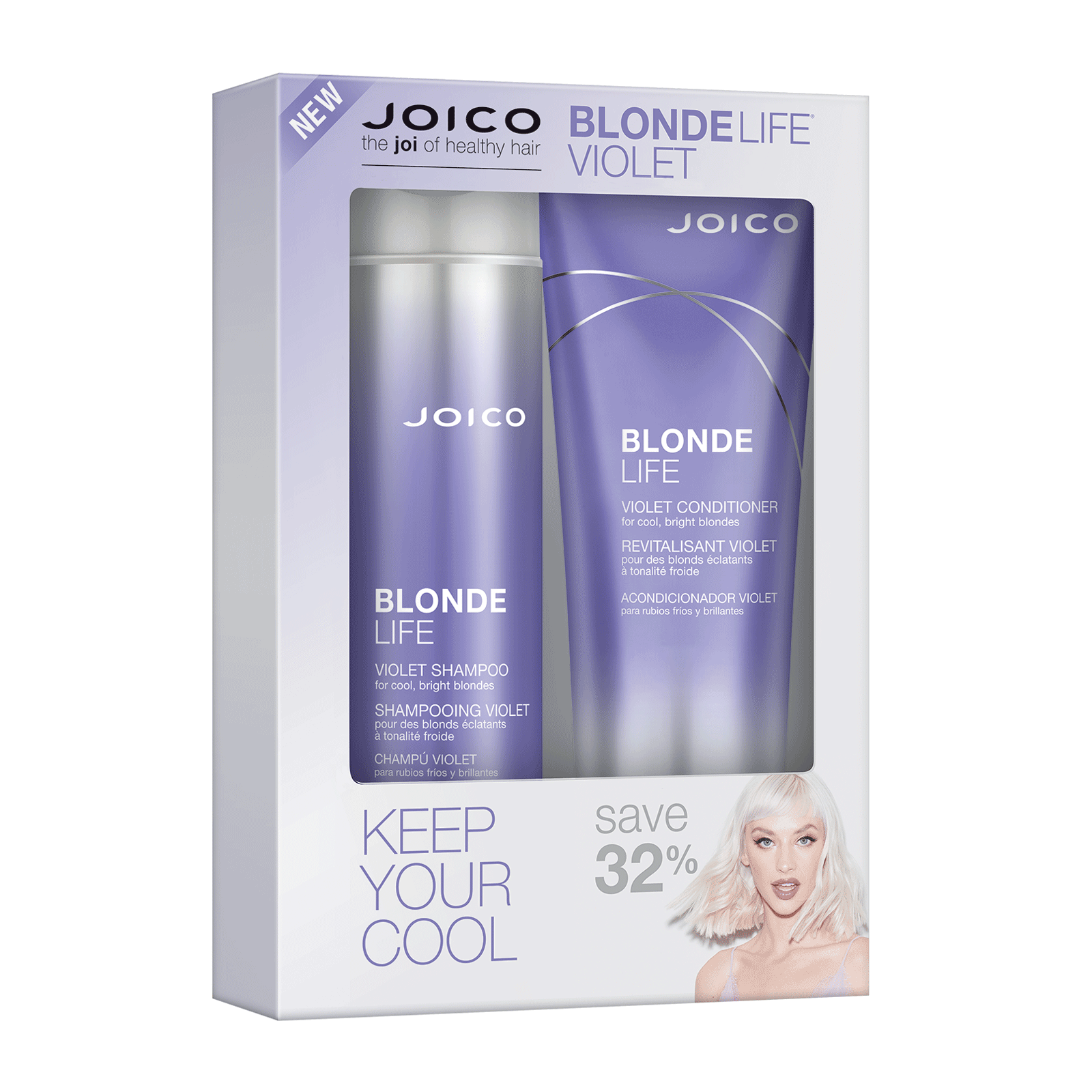 Blonde Life Violet Shampoo Conditioner Joico Cosmoprof