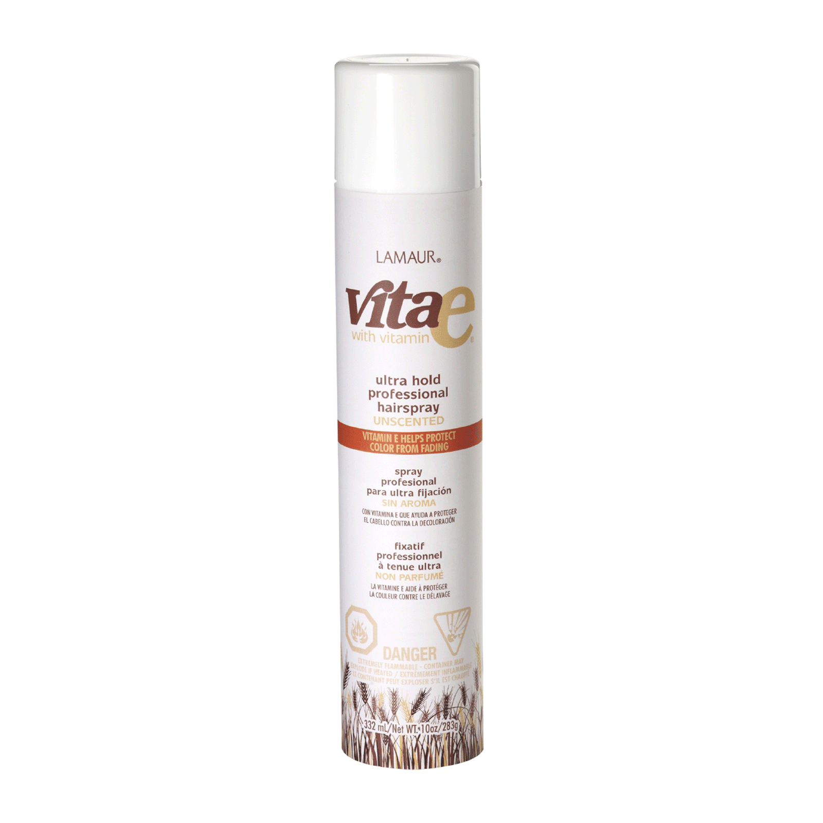 Vita E Unscented Ultra Hold Hairspray 55% VOC.